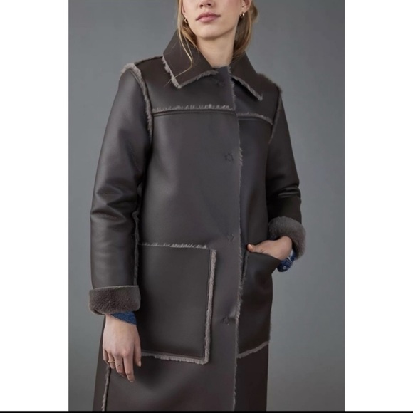 ANTHROPOLOGIE MAEVE Kerry Reversible
Jacket Coat size M NWT - Picture 2 of 13